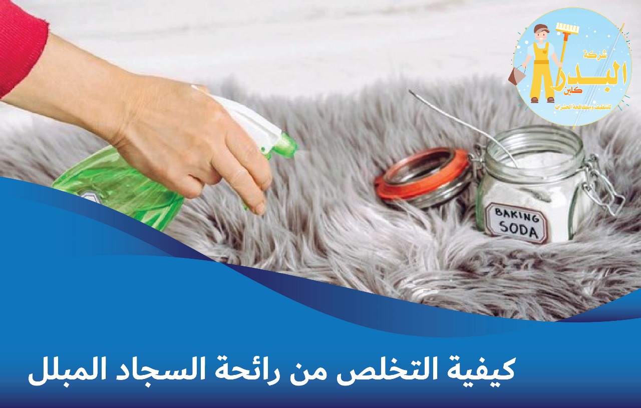 كيفية التخلص من رائحة السجاد المبلل