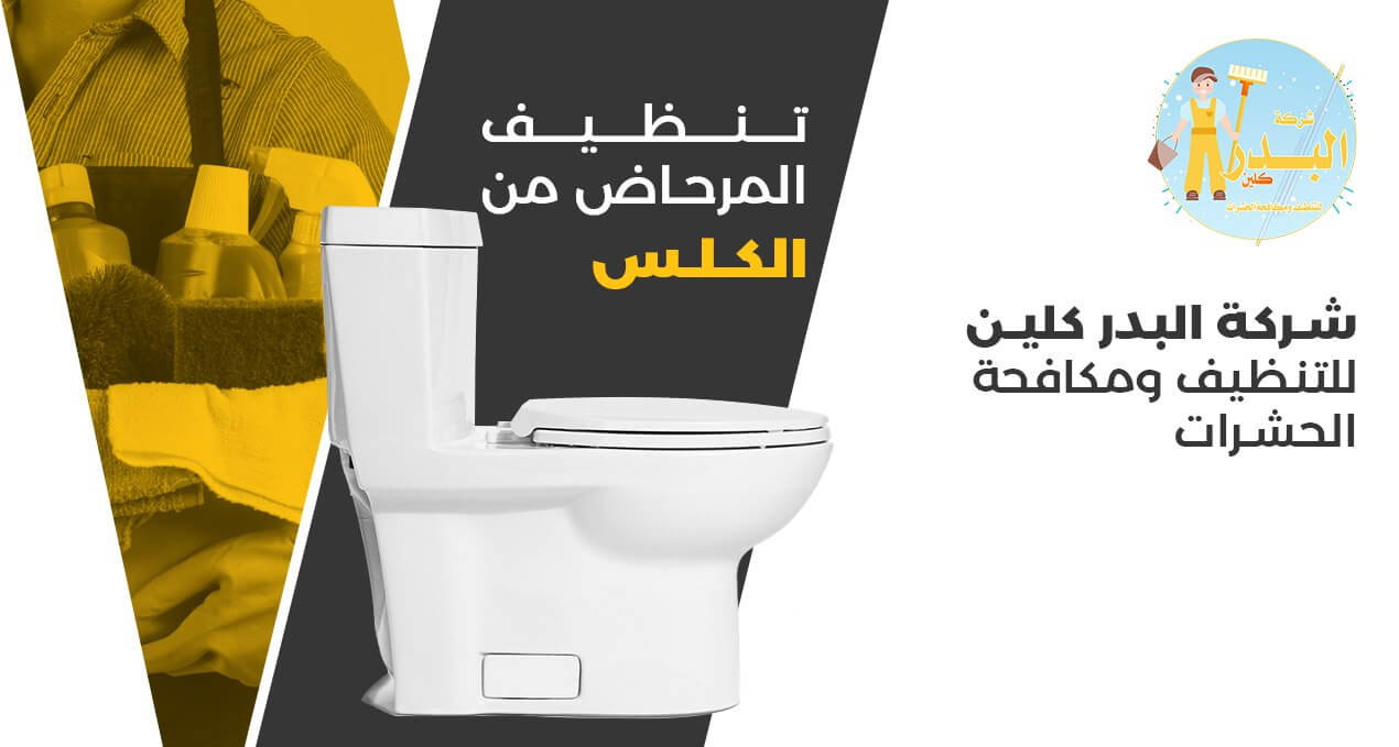 طريقة تنظيف المرحاض من الكلس